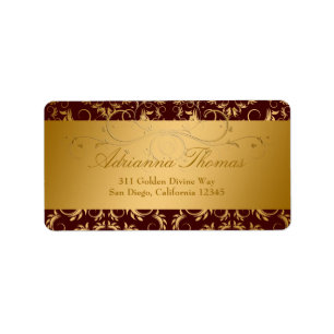 Etiqueta 311-Golden Divine o chocolate