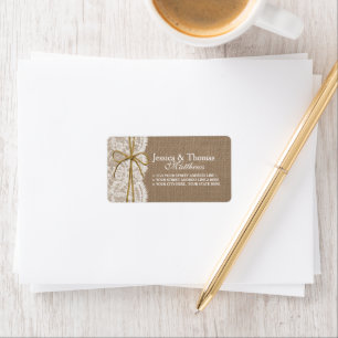 Etiqueta A Coleção de Casamentos do Arco Rustic Twine