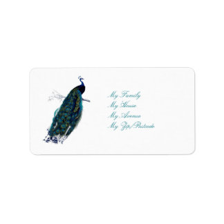Etiqueta A Coleção Peacock