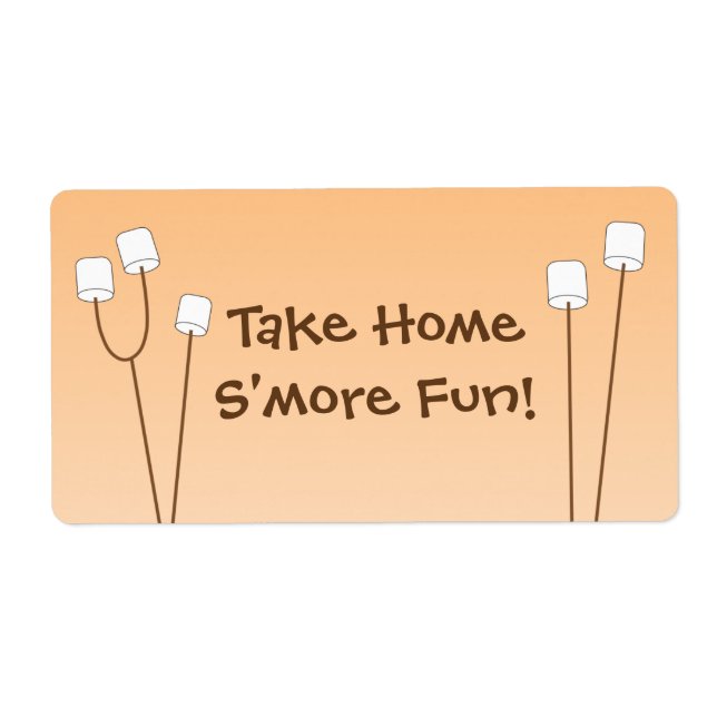 Etiqueta A mala do partido S'mores (Frente)