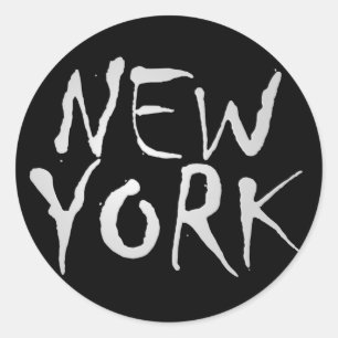 Etiqueta à moda de New York