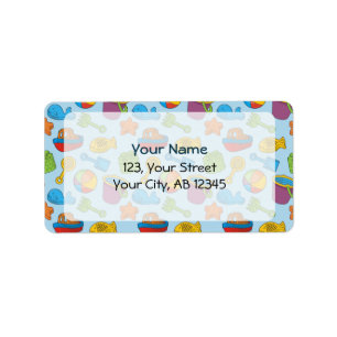 Etiqueta A praia brinca ícones