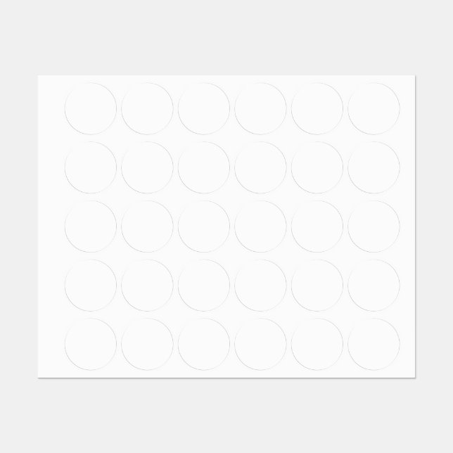 Etiqueta à prova d'água do mini retângulo personal (Folha)