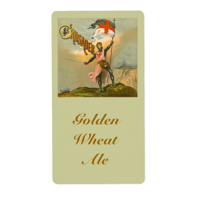 Etiqueta Abastecimento De Cabeleireiros De Cerveja Que Cria (Frente)