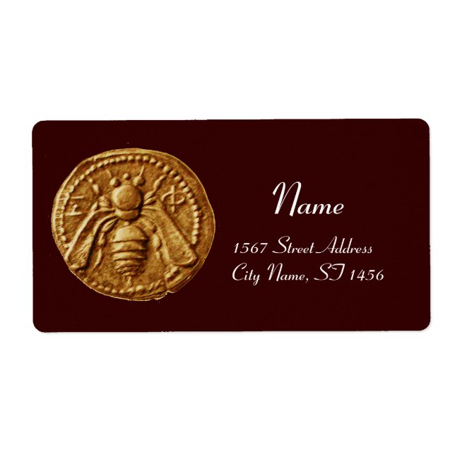 Etiqueta Abelha-MEL, APIARISTA-MADEIRA (Frente)