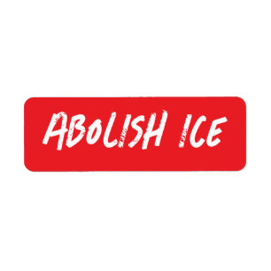 Etiqueta Abolir Protesto Político ICE