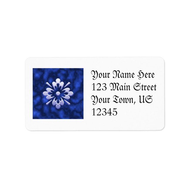 Etiqueta Abstrato (Frente)