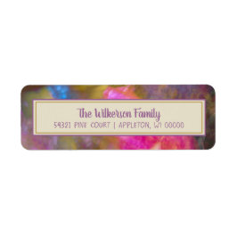 Etiqueta Abstrato Bokeh Autumn Deixa Arte