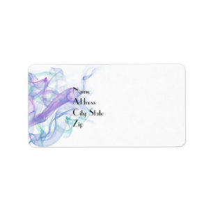 Etiqueta Abstrato Purple Haze