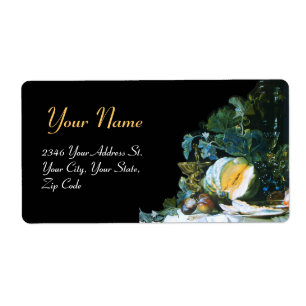 Etiqueta Acção de graças da ABÓBORA, das FRUTAS E dos