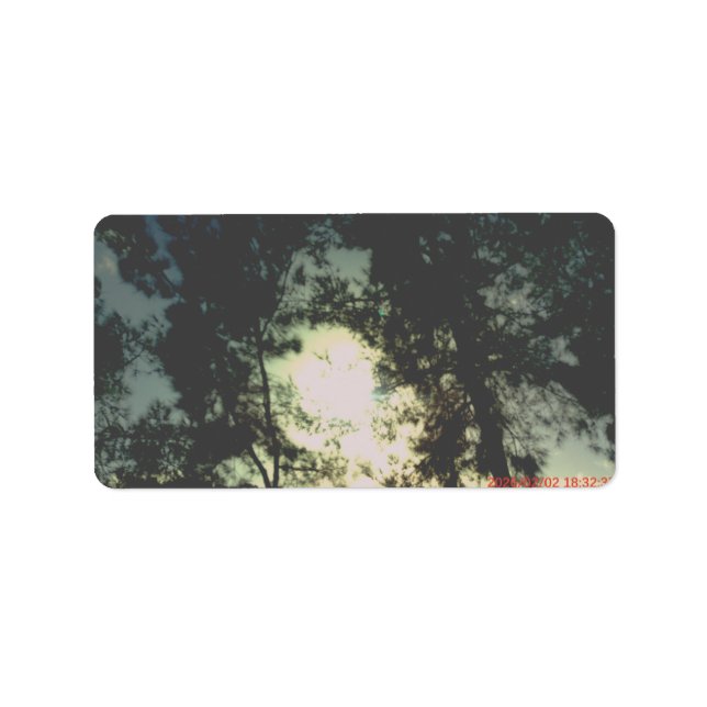 ETIQUETA ADDRESS LABELS ART AND DESIGN (Frente)