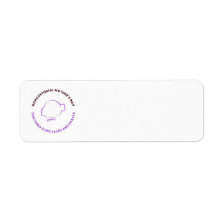 Etiqueta Address Labels For Sending Motions In The Mail