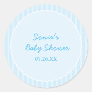 Etiqueta Adesiva de Chuveiro de Festa Moderna List