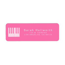 Etiqueta Adicione seu logotipo | Endereço para devolução mo