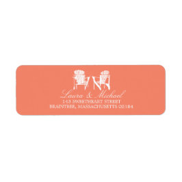 Etiqueta Adirondack Chairs | Endereço de devolução