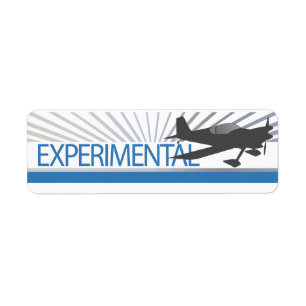 Etiqueta Aeronaves Experimentais