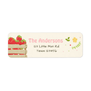 Etiqueta Agricultores Comercializam Morango De Morango De R