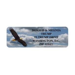ETIQUETA ÁGUIA AMERICANA