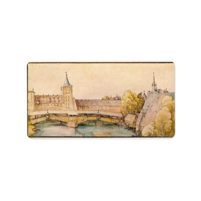 Etiqueta Albrecht Durer - O bar seco em Nuremberg (Frente)