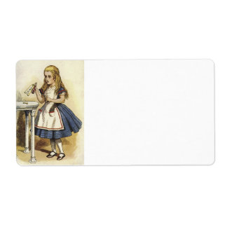 Etiqueta Alice no País das Maravilhas
