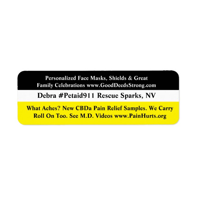 Etiqueta ALIVIO de Dor CBDa (Frente)