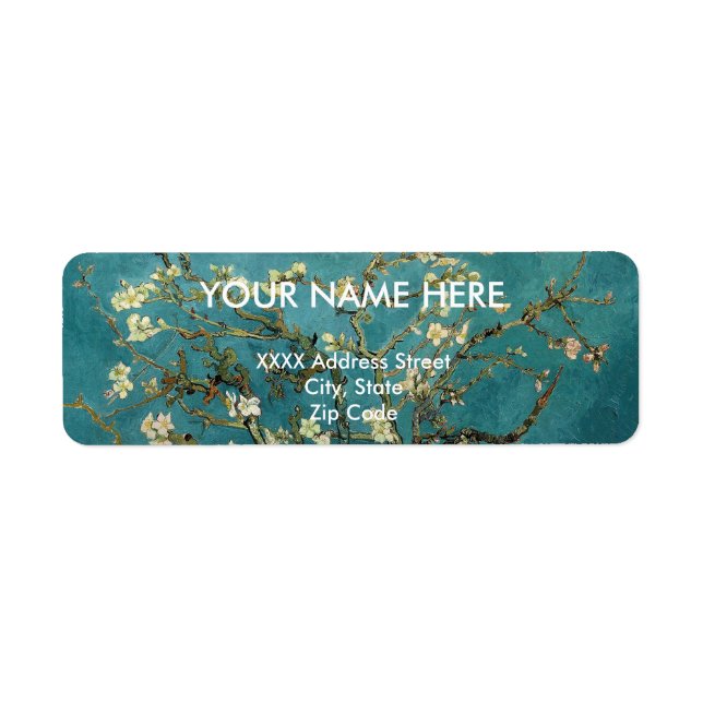 Etiqueta Almond Blossom (Frente)