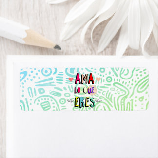 Etiqueta Ama lo que eres 💖