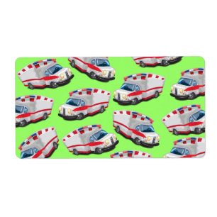 Etiqueta Ambulância