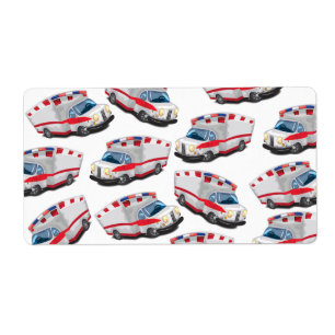 Etiqueta Ambulância