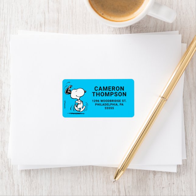 Etiqueta Amendoins | Dança Feliz Snoopy (Insitu)