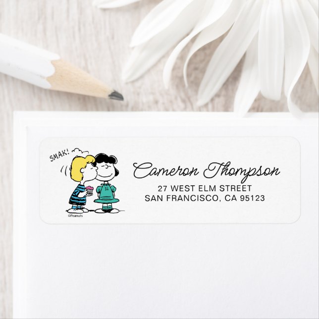 Etiqueta Amendoins | DIA DE OS NAMORADOS | Lucy & Schroeder (Insitu)