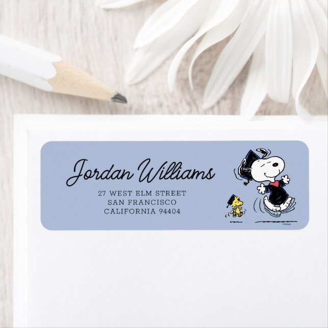 Etiqueta Amendoins | Graduação em Snoopy & Woodstock (Insitu)