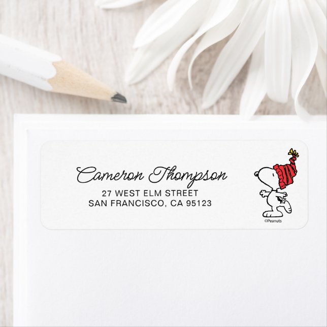 Etiqueta Amendoins | Snoopy Winter Beanie Boné (Insitu)