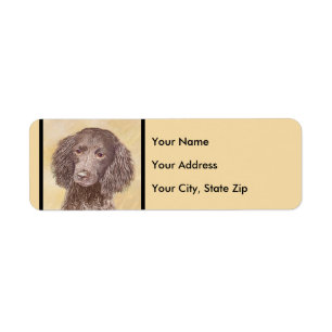Etiqueta American Water Spaniel Painting - Arte Original de