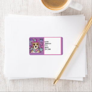 ETIQUETA AMERICANO STAFFORDSHIRE TERRIER