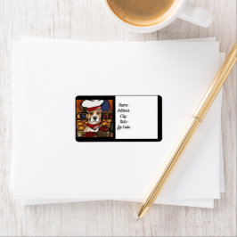 ETIQUETA AMERICANO STAFFORDSHIRE TERRIER