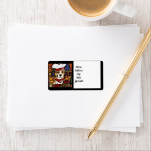 ETIQUETA AMERICANO STAFFORDSHIRE TERRIER