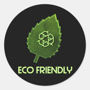 Etiqueta amigável de Eco