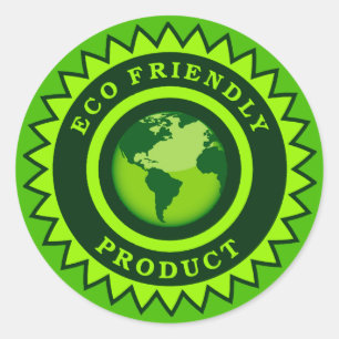 Etiqueta amigável do produto de Eco