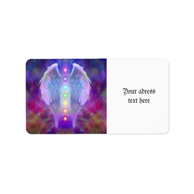 Etiqueta Amor,chakra,anjo,deus,curandeiro,cura,yoga,cura, (Frente)