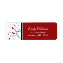 Amor cresce | Red Hearts Namorados Return Address