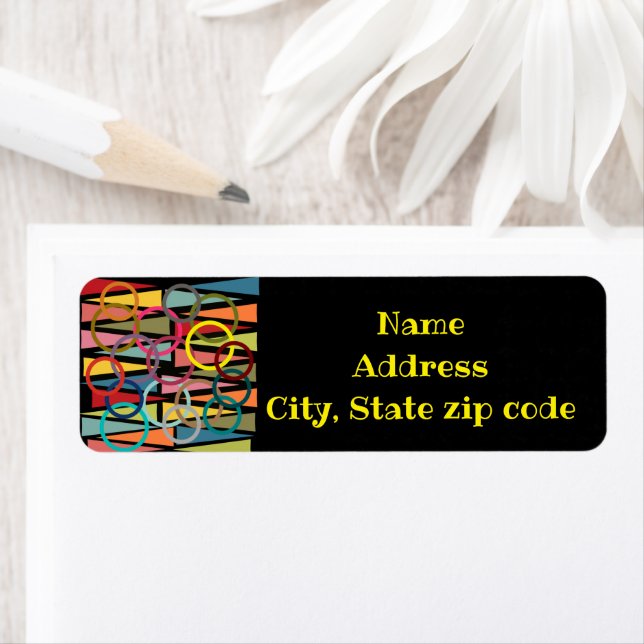 Etiqueta Anéis e Triângulos (Insitu)