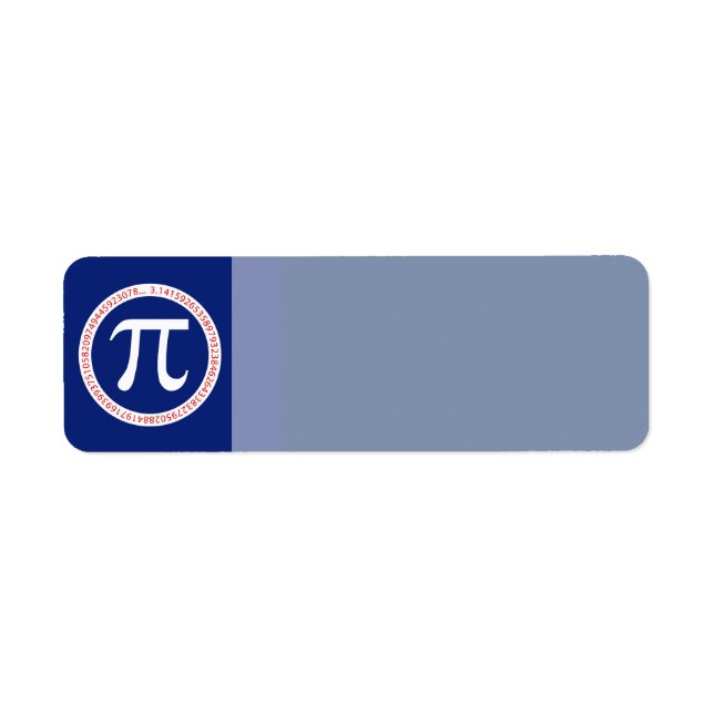 Etiqueta Anel Pi no Marinho Azul (Frente)