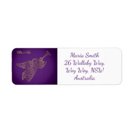 Etiqueta Ângulo de árvore Elegante