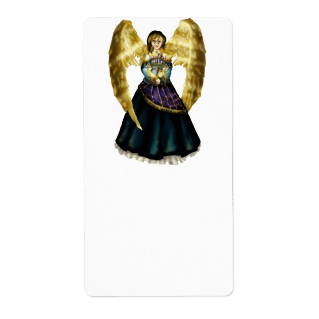 Etiqueta Anjo de Chanukah (Frente)