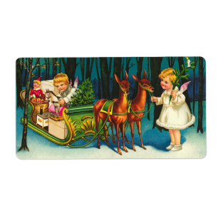 Etiqueta Anjos no caminho