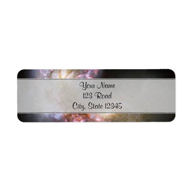 Etiqueta Antennae Galaxies (Frente)