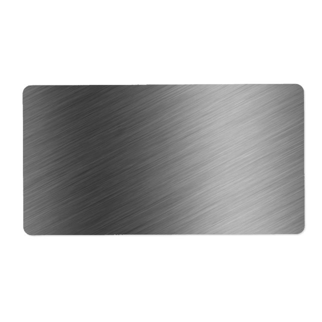 Etiqueta Aparência em alumínio escovado (Frente)