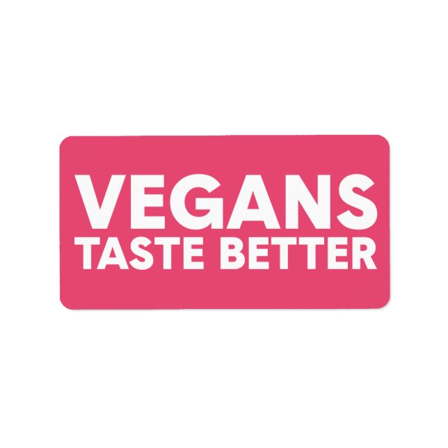 Etiqueta Apelo Vegano (Frente)