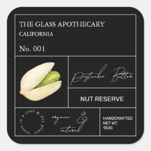 Etiqueta Apothecary Pistachio